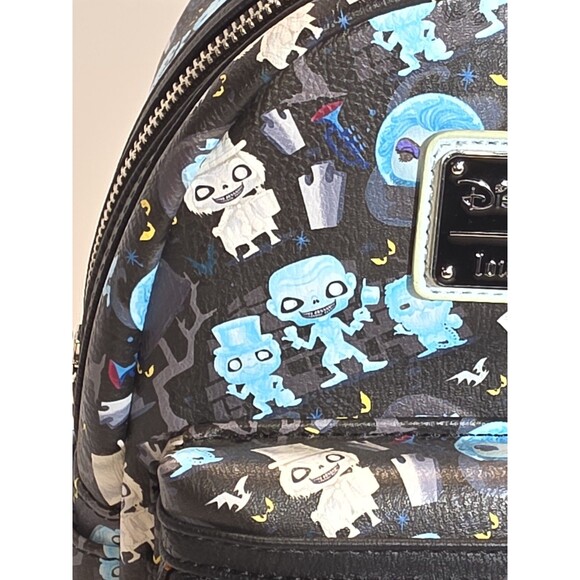 Disney Parks Loungefly Haunted Mansion Mini Backpack. Park Exclusive New